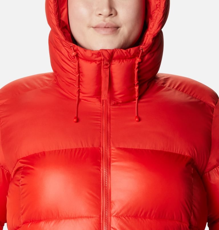 Women's Columbia Pike Lake II Insulated Jackets Red | Plus Size CA-H86LA